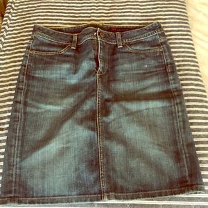 Simple AG denim skirt